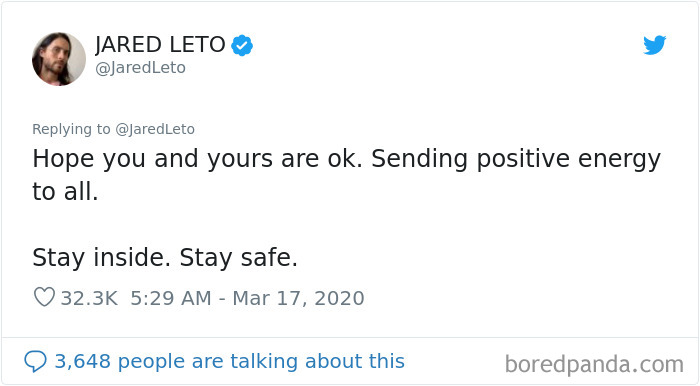 Jared Leto Spent 12 Days In A Silent Retreat Being Clueless About Coronavirus