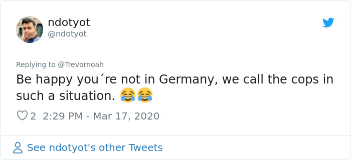 Trevor Noah Tries Singing From A Balcony In NYC Just Like People Did In Italy But Gets Told To Shut Up