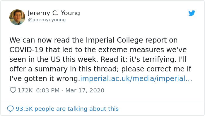 Scientist Explains What Would Happen If "The US Does Absolutely Nothing And Lets Virus Take Its Course" Scientist Explains What Would Happen If "The US Does Absolutely Nothing And Lets Virus Take Its Course"