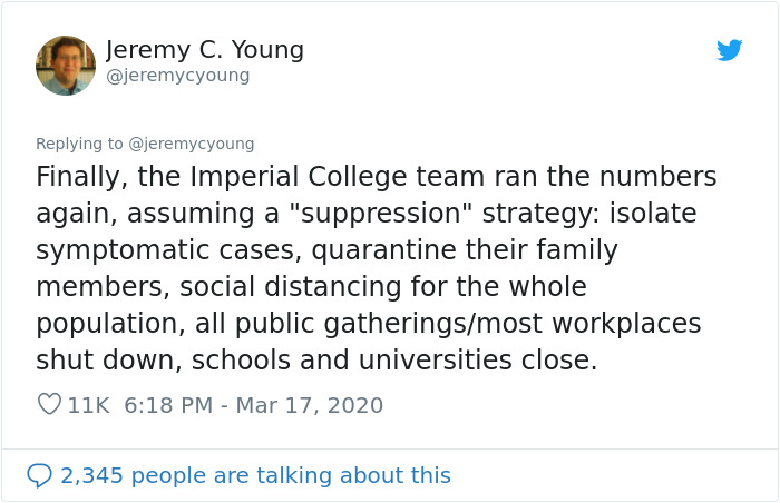 Scientist Explains What Would Happen If "The US Does Absolutely Nothing And Lets Virus Take Its Course" Scientist Explains What Would Happen If "The US Does Absolutely Nothing And Lets Virus Take Its Course"
