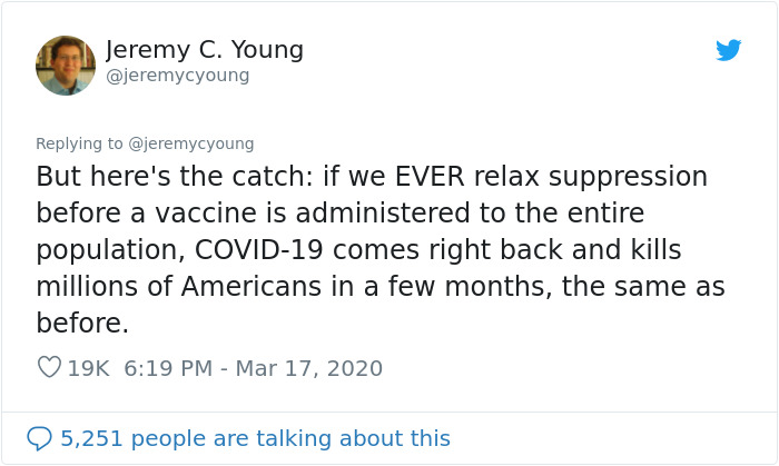 Scientist Explains What Would Happen If "The US Does Absolutely Nothing And Lets Virus Take Its Course" Scientist Explains What Would Happen If "The US Does Absolutely Nothing And Lets Virus Take Its Course"