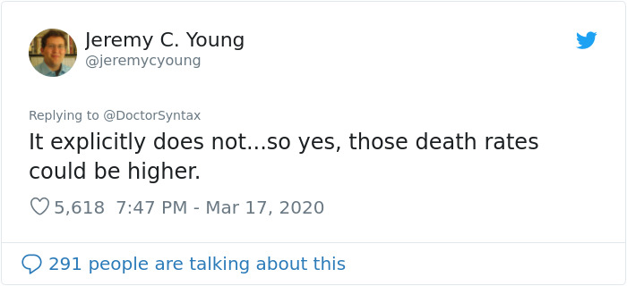 Scientist Explains What Would Happen If "The US Does Absolutely Nothing And Lets Virus Take Its Course" Scientist Explains What Would Happen If "The US Does Absolutely Nothing And Lets Virus Take Its Course"