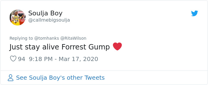 Tom Hanks Sends Another Update On His Health After Testing Positive For Coronavirus Tom Hanks Sends Another Update On His Health After Testing Positive For Coronavirus