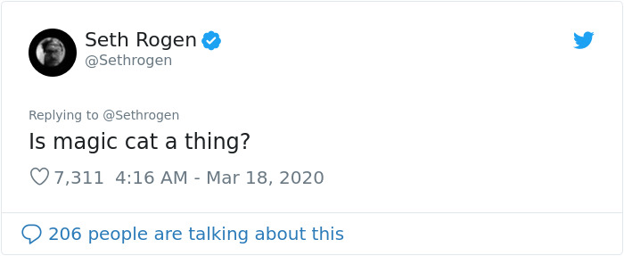 Seth Rogen Decides To Watch "Cats" While In Quarantine, Gets High, And Writes A Review Seth Rogen Decides To Watch "Cats" While In Quarantine, Gets High, And Writes A Review