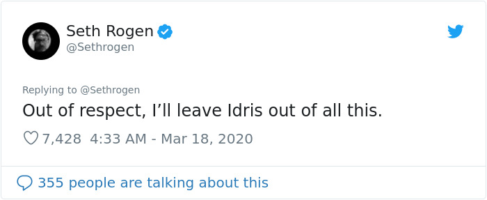 Seth Rogen Decides To Watch "Cats" While In Quarantine, Gets High, And Writes A Review