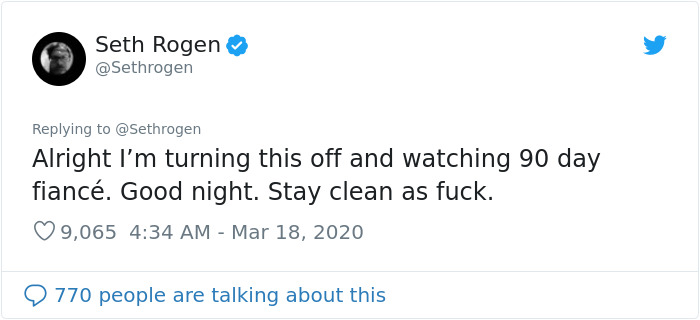 Seth Rogen Decides To Watch "Cats" While In Quarantine, Gets High, And Writes A Review