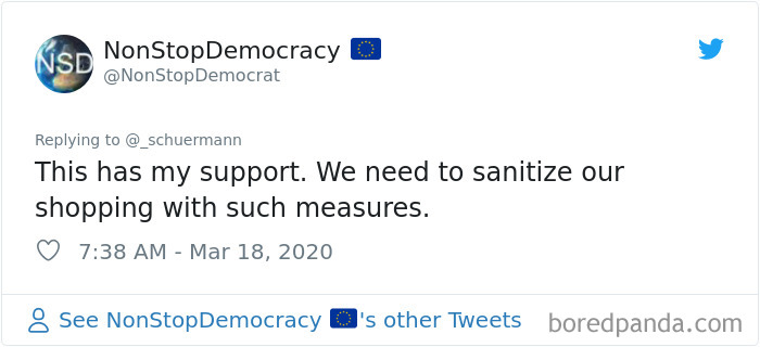 Supermarket In Denmark Comes Up With A Brilliant Pricing Trick To Stop Hand Sanitizer Hoarding