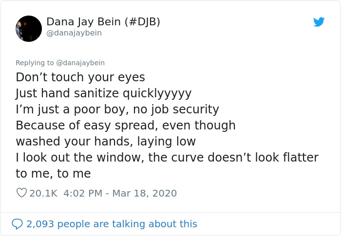 Someone Adapted The Lyrics Of 'Bohemian Rhapsody' Into 'Coronavirus Rhapsody' And It's Hilarious Someone Adapted The Lyrics Of 'Bohemian Rhapsody' Into 'Coronavirus Rhapsody' And It's Hilarious