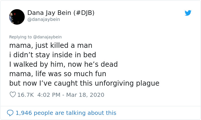 Someone Adapted The Lyrics Of 'Bohemian Rhapsody' Into 'Coronavirus Rhapsody' And It's Hilarious Someone Adapted The Lyrics Of 'Bohemian Rhapsody' Into 'Coronavirus Rhapsody' And It's Hilarious