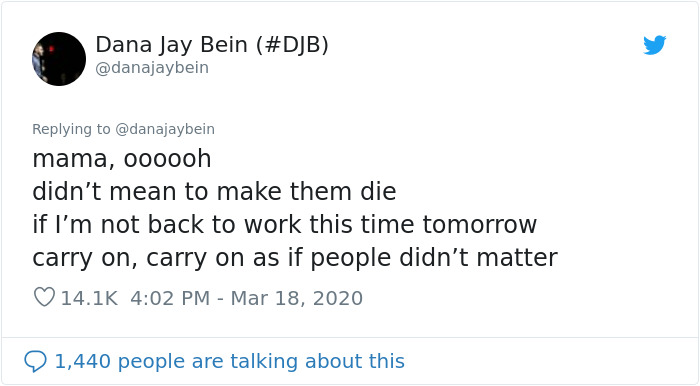 Someone Adapted The Lyrics Of 'Bohemian Rhapsody' Into 'Coronavirus Rhapsody' And It's Hilarious Someone Adapted The Lyrics Of 'Bohemian Rhapsody' Into 'Coronavirus Rhapsody' And It's Hilarious