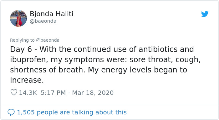 22-Year-Old Girl Who Tested Positive For Coronavirus Shares What It Was Like Fighting The Disease 22-Year-Old Girl Who Tested Positive For Coronavirus Shares What It Was Like Fighting The Disease