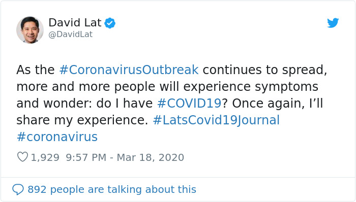 44-Year-Old Shares His Covid-19 Symptoms, Says He Didn't Understand He Had It At First And Might've Infected Others 44-Year-Old Shares His Covid-19 Symptoms, Says He Didn't Understand He Had It At First And Might've Infected Others