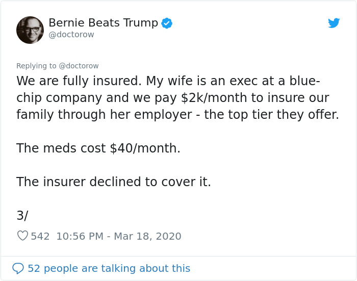 Sick Man Shows That His Insurance Company Is Prioritizing Wealth Over His Health And Doesn't Even Hide It Sick Man Shows That His Insurance Company Is Prioritizing Wealth Over His Health And Doesn't Even Hide It