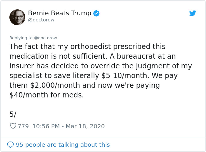 Sick Man Shows That His Insurance Company Is Prioritizing Wealth Over His Health And Doesn't Even Hide It Sick Man Shows That His Insurance Company Is Prioritizing Wealth Over His Health And Doesn't Even Hide It