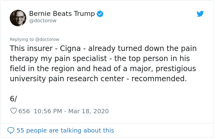 Sick Man Shows That His Insurance Company Is Prioritizing Wealth Over His Health And Doesn't Even Hide It Sick Man Shows That His Insurance Company Is Prioritizing Wealth Over His Health And Doesn't Even Hide It