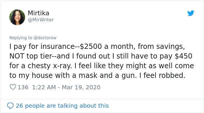 Sick Man Shows That His Insurance Company Is Prioritizing Wealth Over His Health And Doesn't Even Hide It