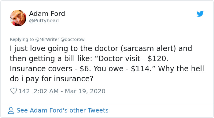 Sick Man Shows That His Insurance Company Is Prioritizing Wealth Over His Health And Doesn't Even Hide It Sick Man Shows That His Insurance Company Is Prioritizing Wealth Over His Health And Doesn't Even Hide It