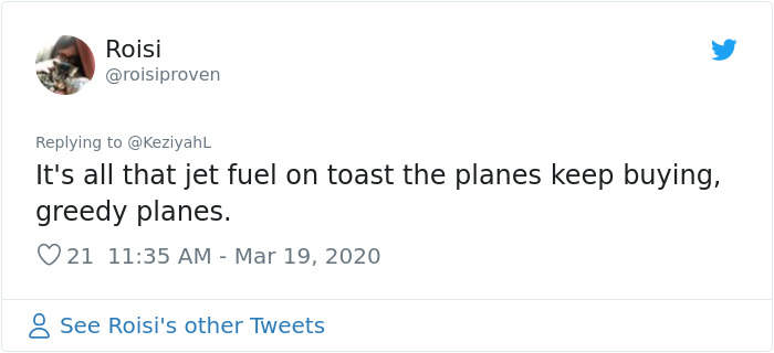 Woman Responds To Companies Failing Because Of Coronavirus By Saying The Same Things Poor People Hear Woman Responds To Companies Failing Because Of Coronavirus By Saying The Same Things Poor People Hear