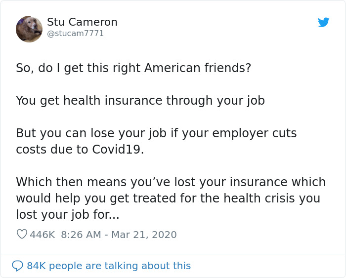 Non-American Asks Americans To Clarify A Thing About Their Healthcare, The Answers Reveal How Wrong Things Are Non-American Asks Americans To Clarify A Thing About Their Healthcare, The Answers Reveal How Wrong Things Are