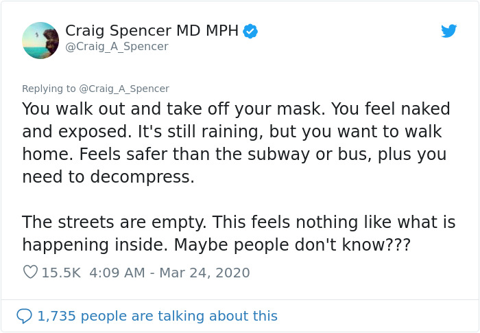 Doctor Tweets What His Day At The Hospital Looks Like, Says 'It's Really Hard To Understand How Bad This Is' Doctor Tweets What His Day At The Hospital Looks Like, Says 'It's Really Hard To Understand How Bad This Is'