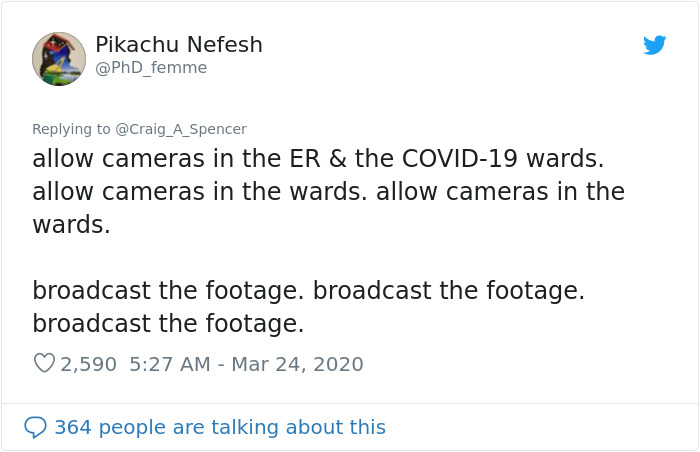 Doctor Tweets What His Day At The Hospital Looks Like, Says 'It's Really Hard To Understand How Bad This Is'