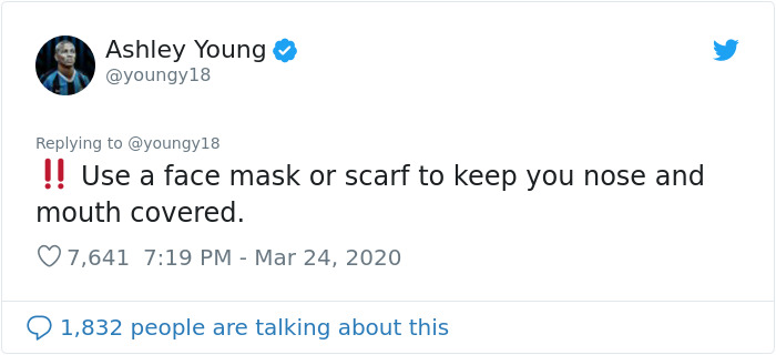 Football Player Ashley Young Shares What It's Like Living In Quarantined Italy And Gives His Tips Football Player Ashley Young Shares What It's Like Living In Quarantined Italy And Gives His Tips