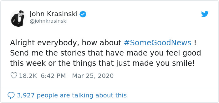 John Krasinski Shares Some Good News, Invites Steve Carell To Lift Up People's Spirits
