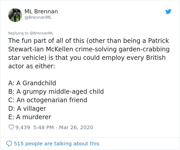 Someone Comes Up With A Mystery TV Show Starring Patrick Stewart And Ian McKellen, And Their Concept Goes Viral