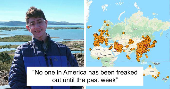 17-Year-Old Figures Out How To Put All The Data About Coronavirus Into One Website And Now Millions Are Using It
