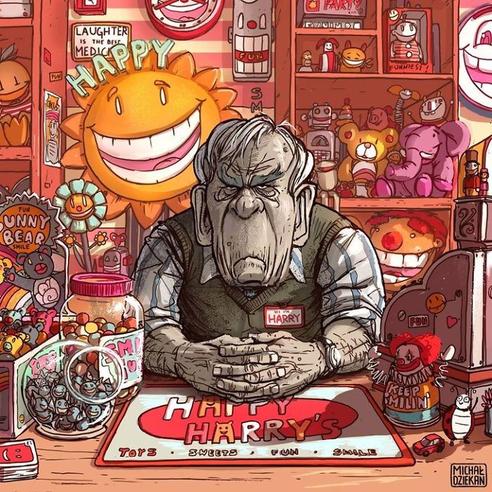 Unhappy With What He Does