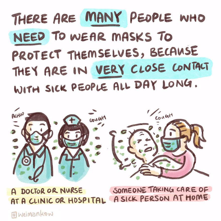I Noticed People Using Masks To Protect Themselves From Viruses All Wrong, So I Created These Infocomics To Explain How To Use Them Properly I Noticed People Using Masks To Protect Themselves From Viruses All Wrong, So I Created These Infocomics To Explain How To Use Them Properly