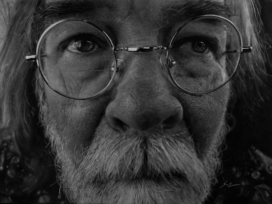 These Are Not Photographs. I Spend Hundreds Of Hours Creating Drawings With Charcoal And Graphite Pencils. This Is My Work. These Are Not Photographs. I Spend Hundreds Of Hours Creating Drawings With Charcoal And Graphite Pencils. This Is My Work.