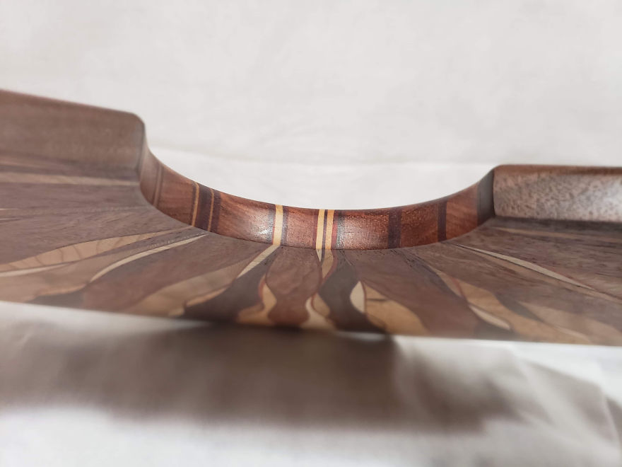 I Created This Piece From A Lot Of Different Woods