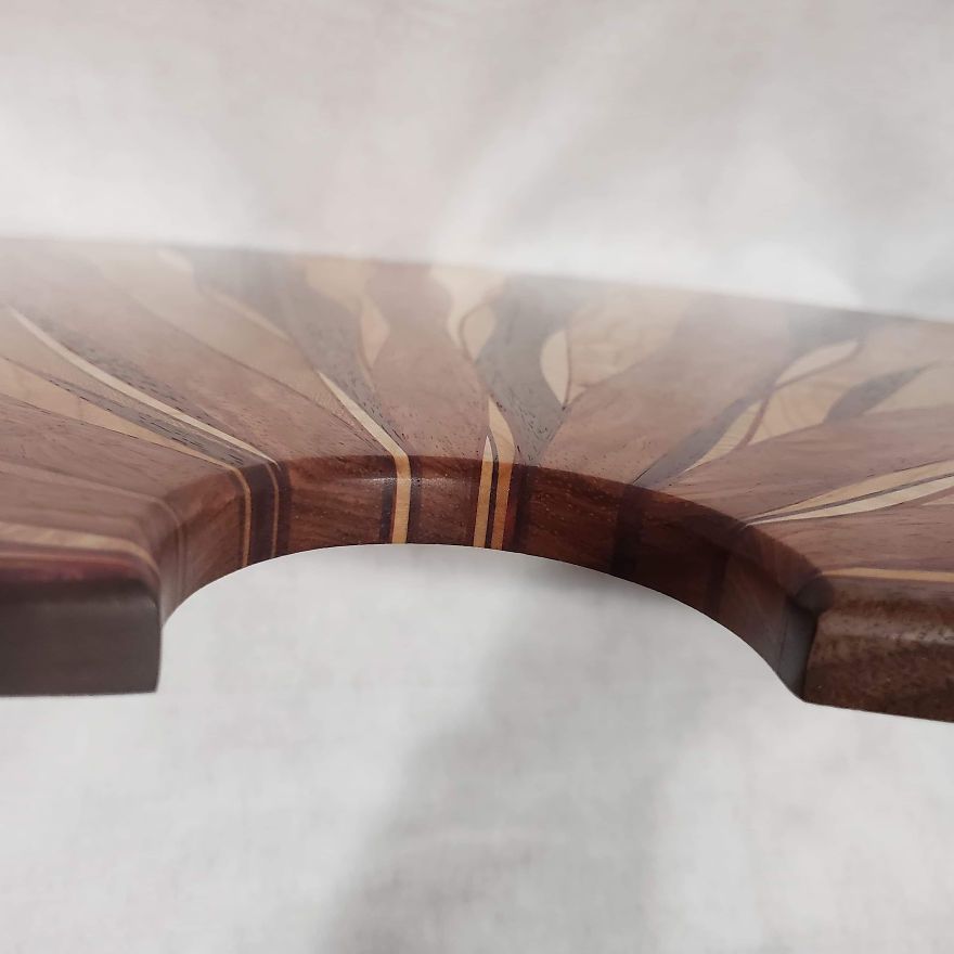 I Created This Piece From A Lot Of Different Woods