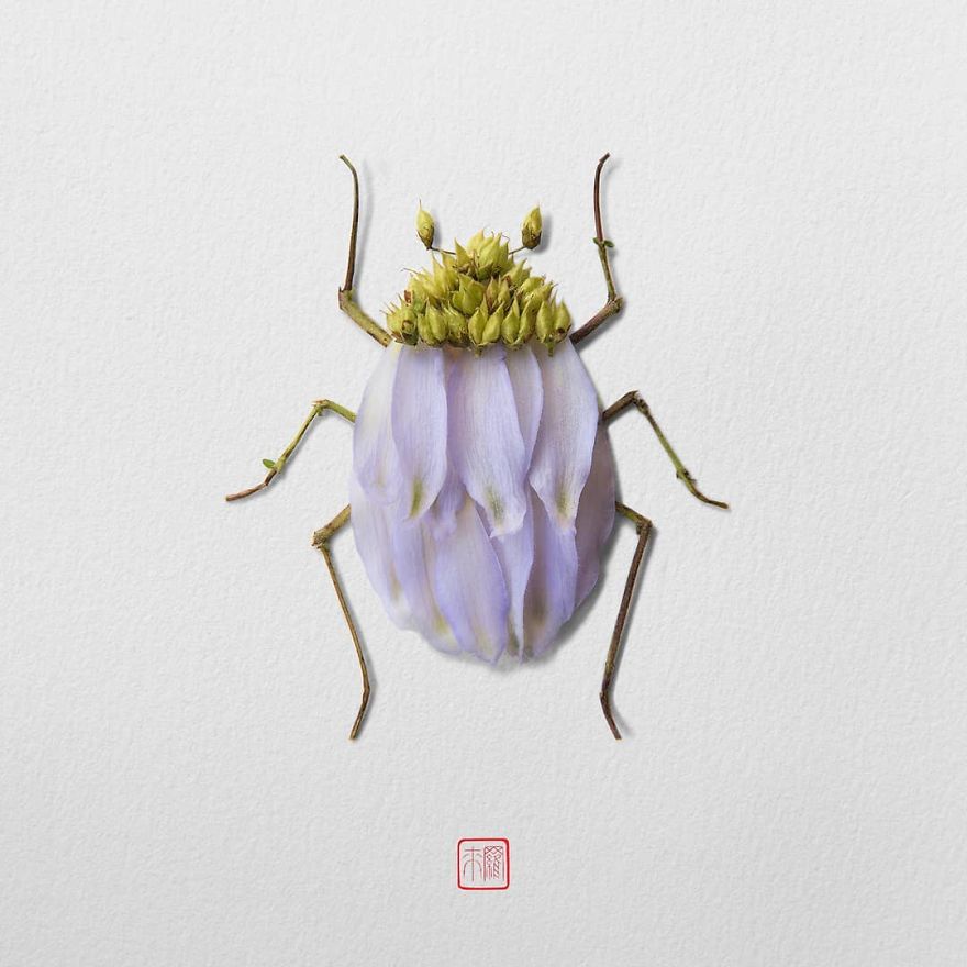Insects-Flower-Arragements