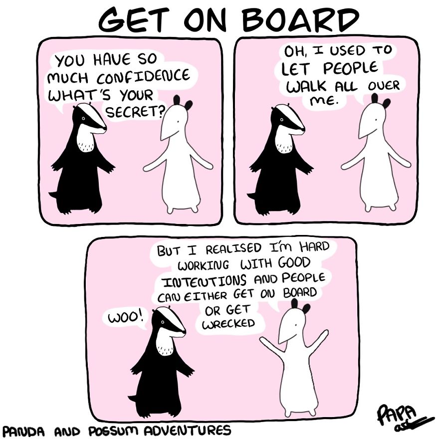 Panda And Possum Adventures- Webcomic