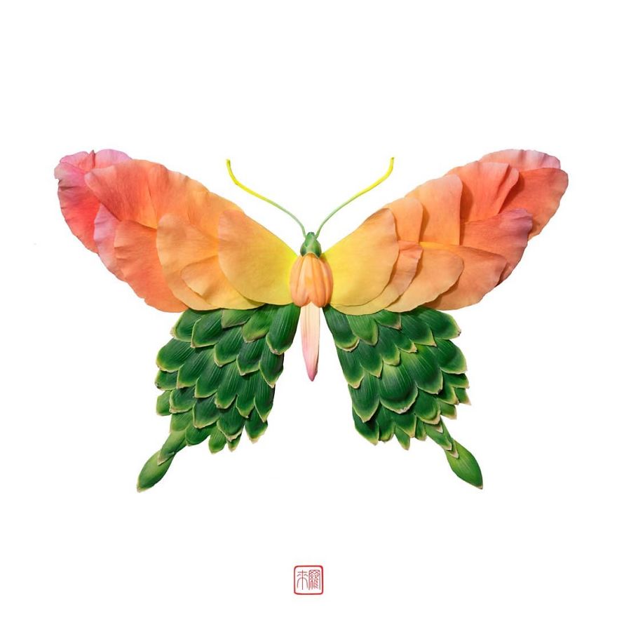 Insects-Flower-Arragements