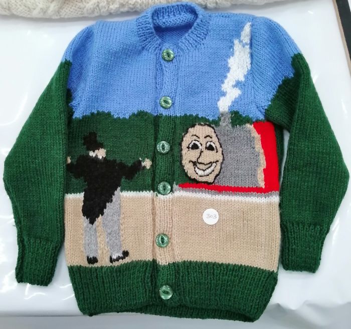 This Jumper Knitted For A Child