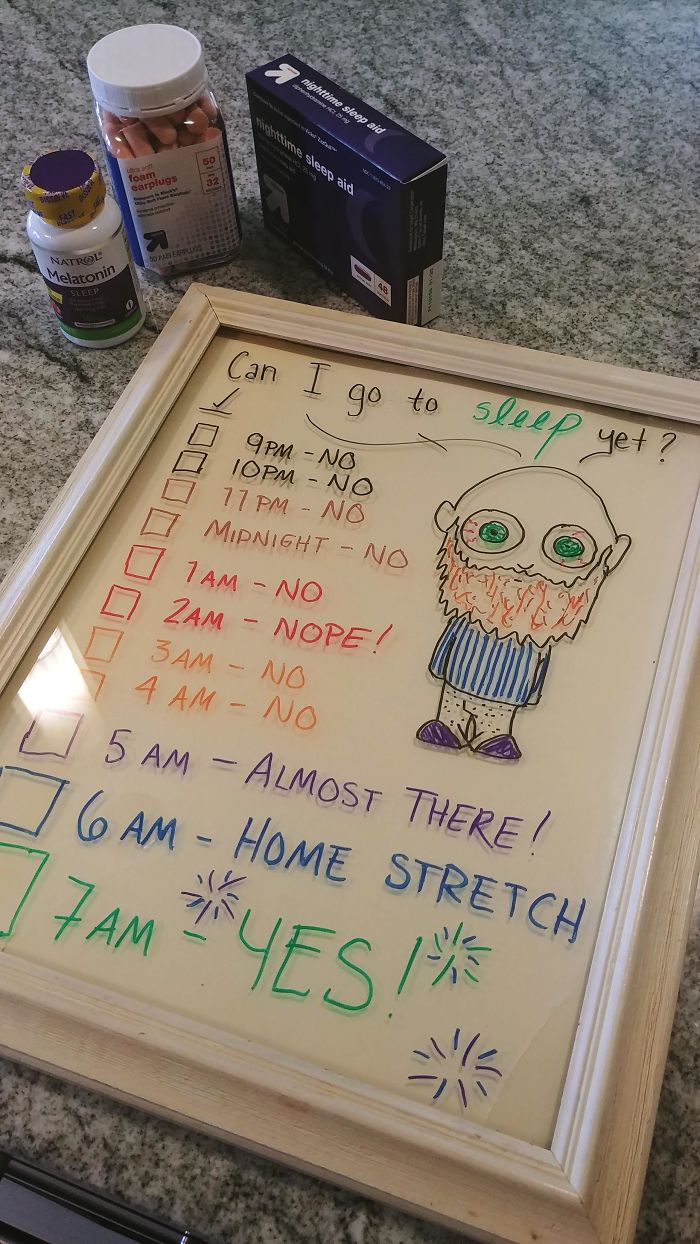 My Husband Has To Stay Up All Night After Waking Up At 5am Today, So That He Can Adjust To His New Night Shift. I Left Him Moral Support Cause I'll Be Sleeping