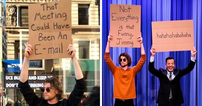 ‘Dude With A Sign’ Has 5.7 Million Followers For Dropping Truth Bombs On Signs In Public