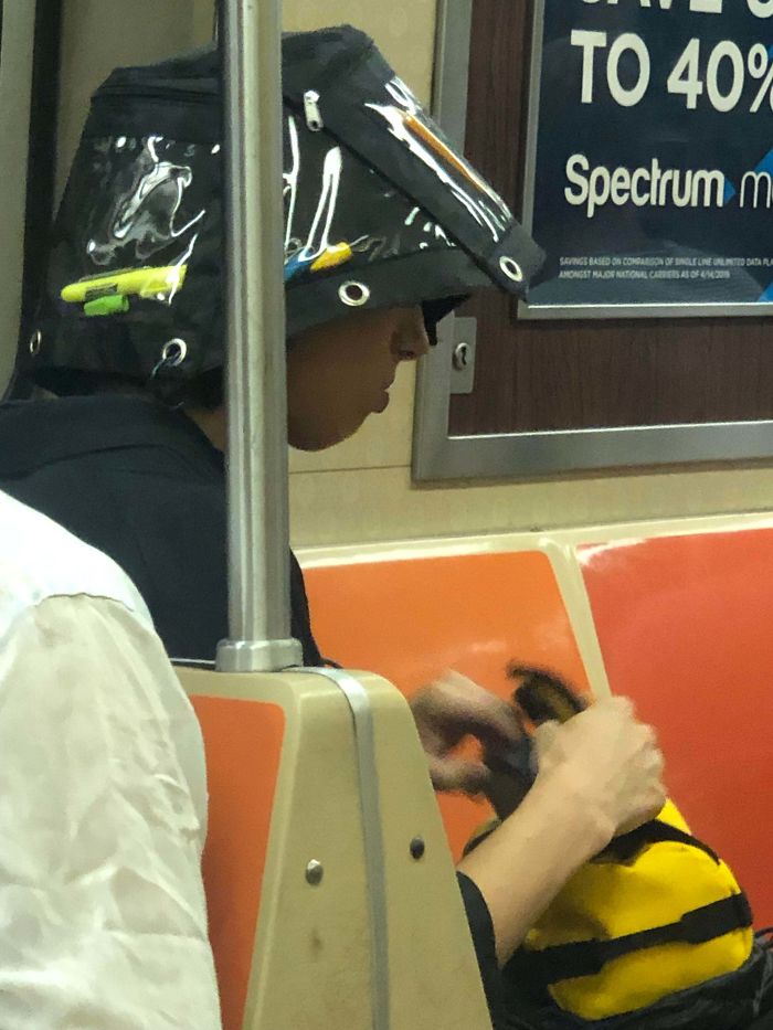 This Pencil Case Hat