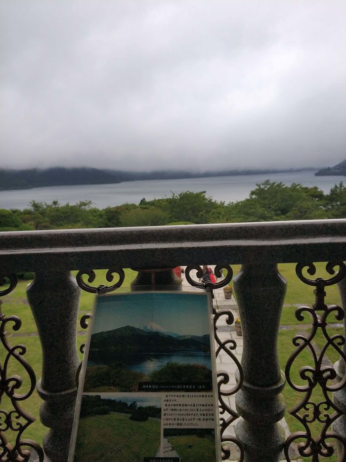 I Was So Excited To See Mount Fuji During My Stay In Japan. Well This Is All I Saw All The Time