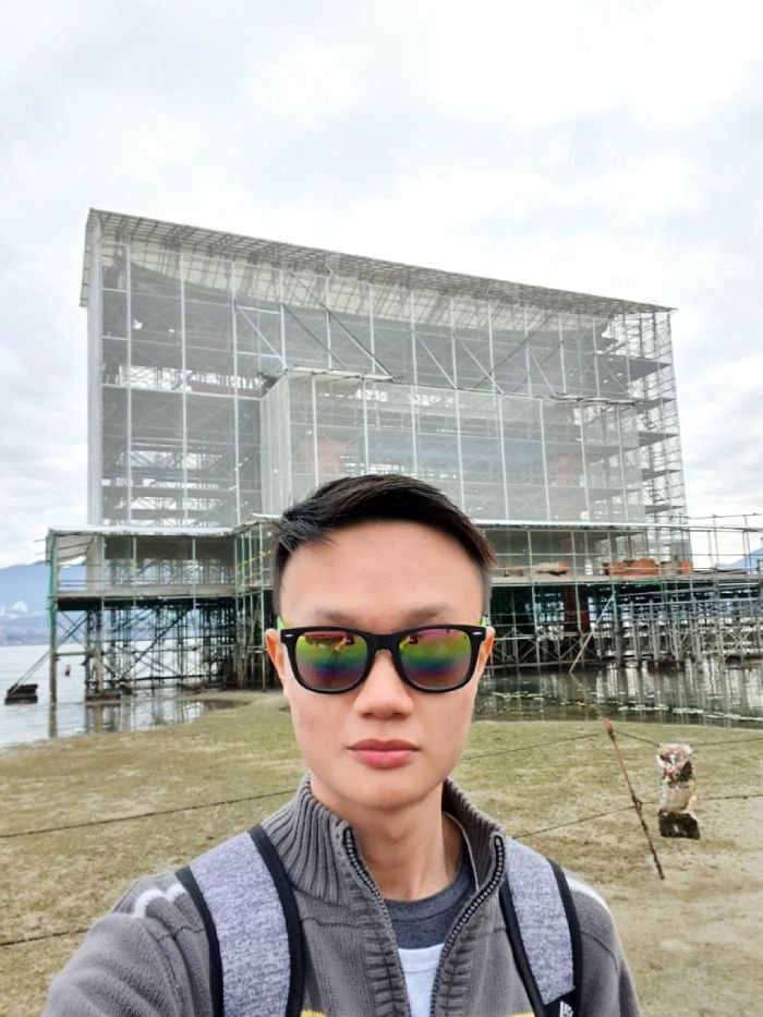 Visited The Japanese Torii Gate. Such A Magnificent Structure