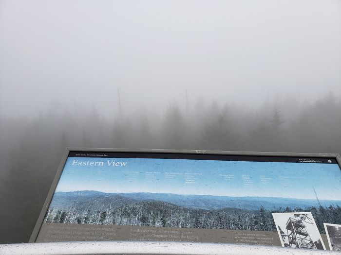 Climbed Up The Highest Point In Great Smoky Mountains National Park