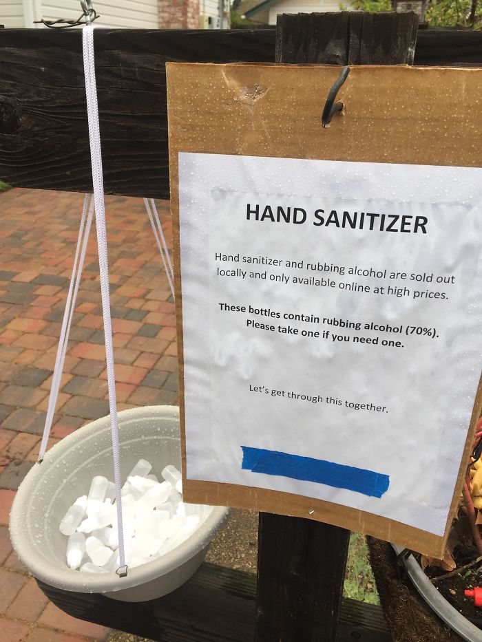 Seen In My Neighborhood - “Let’s Get Through This Together”