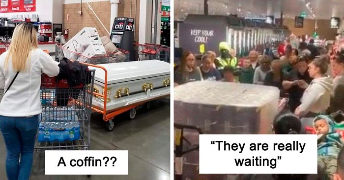 26 Photos Of Americans Panic Buying Things That Got Others Confused About What They Were Thinking