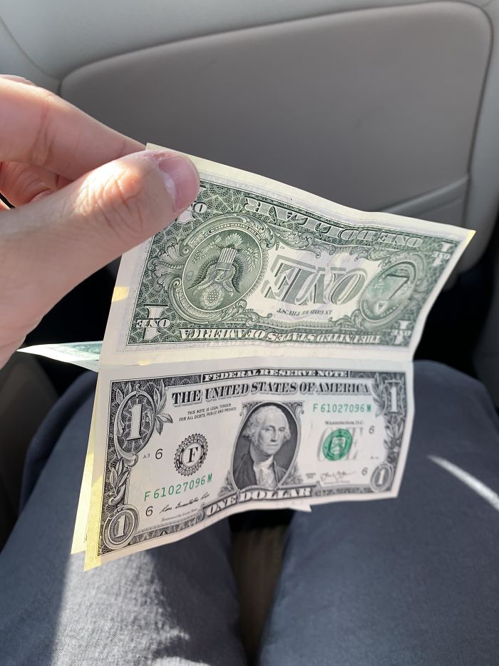 These Bills From The Bank Are Still Connected