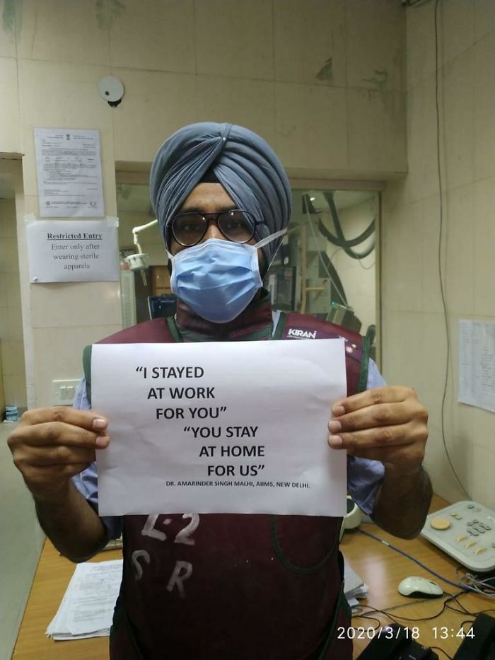 Doctors Are Uniting In Begging People To Stay At Home (15 Pics) Doctors Are Uniting In Begging People To Stay At Home (15 Pics)