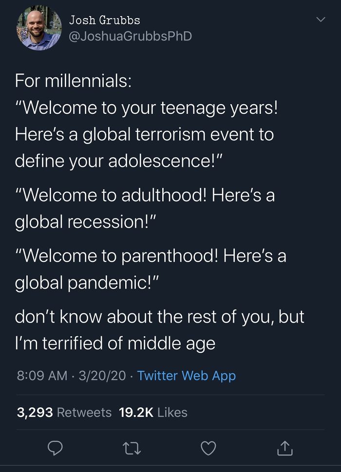 I’m 34, At Home Right Now With My 3 Year Old. This Hits Hard.