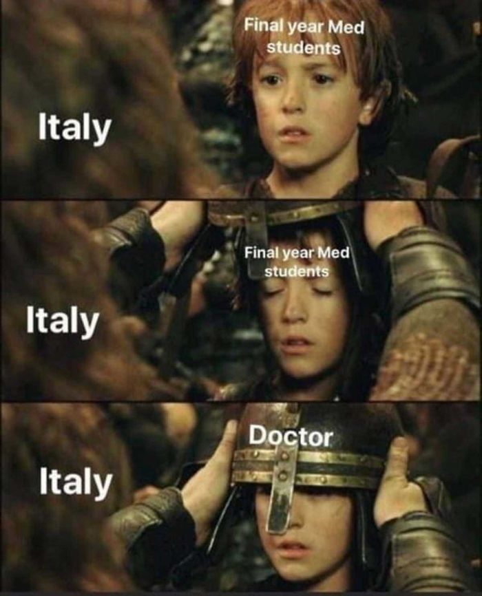 Stay Strong Italy.